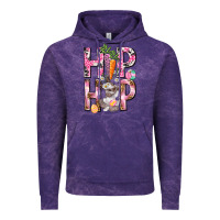 Cloud Purple Hip hop Easter Girl Easter Day Vintage Hoodie - HowdyJamesFarm