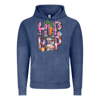 Vintage Denim Hip hop Easter Girl Easter Day Vintage Hoodie - HowdyJamesFarm