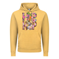 Vintage Mustard Hip hop Easter Girl Easter Day Vintage Hoodie - HowdyJamesFarm