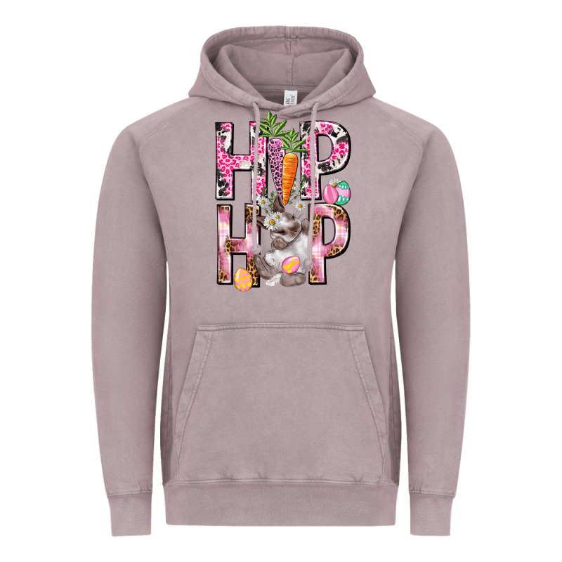 Hip Hop Easter Girl Easter Day Vintage Hoodie by HowdyJamesFarm | Teevron