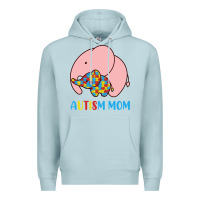 Blue Mist autism awareness autism mom Premium Hoodie - CowhideDigitalArt