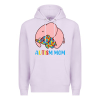 Lilac autism awareness autism mom Premium Hoodie - CowhideDigitalArt