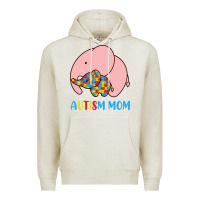 Oatmeal Heather autism awareness autism mom Premium Hoodie - CowhideDigitalArt