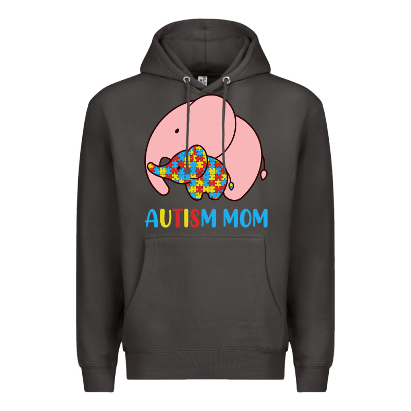 Autism Awareness Autism Mom Premium Hoodie by CowhideDigitalArt | Teevron