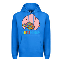 True Royal autism awareness autism mom Premium Hoodie - CowhideDigitalArt