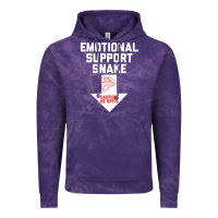 Mens Crude Humor Inappropriate Emotional Support Snake Halloween Vintage Hoodie | Teevron