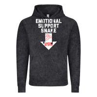 Vintage Black Mens Crude Humor Inappropriate Emotional Support Snake Halloween Vintage Hoodie - trangStudio