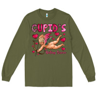 Army Green cupid s dating service Long Sleeve Tee - OliviaCreatesArt