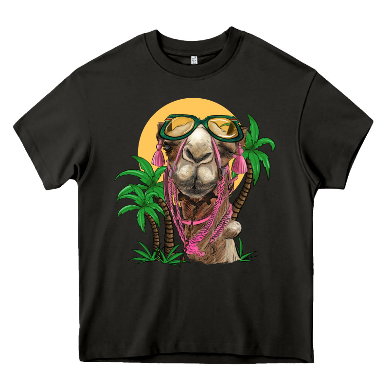 Camel With Oasis Heavy Core Tee by BarkalooDesign | Teevron