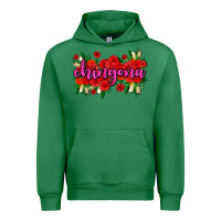 Emerald Chingona with roses Urban Hoodie - AdoDesignShop