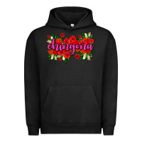 Pigment Black Chingona with roses Urban Hoodie - AdoDesignShop