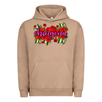 Pigment Burro Chingona with roses Urban Hoodie - AdoDesignShop