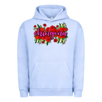 Pigment Grape Ice Chingona with roses Urban Hoodie - AdoDesignShop