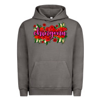 Pigment Tornado Chingona with roses Urban Hoodie - AdoDesignShop