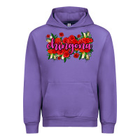 Tulip Chingona with roses Urban Hoodie - AdoDesignShop