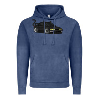 Vintage Denim spooky halloween jdm s14 silvia 240sx black cat illustrated t shirt Vintage Hoodie - trangStudio