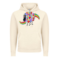 Vintage Artic Rainbow sheep Vintage Hoodie - CowGirlArtShop
