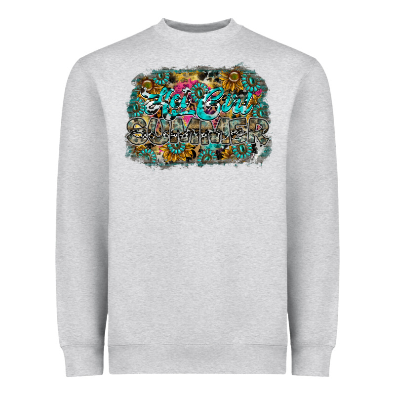 Hot Mom Summer Heavyweight Sweatshirt by CowhideDigitalArt | Teevron