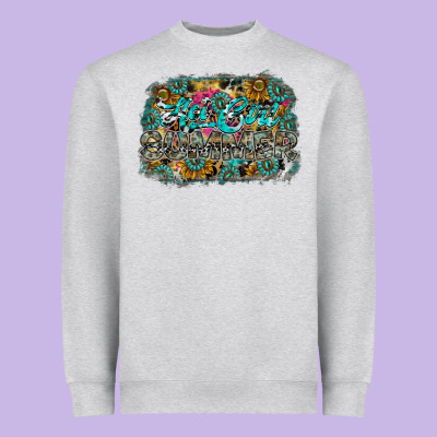 Hot Mom Summer Heavyweight Sweatshirt Designed By Cowhidedigitalart