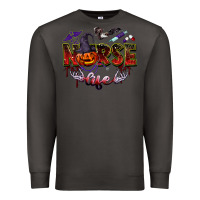 Smoke halloween nurse life Premium Sweatshirt - BarkalooDesign