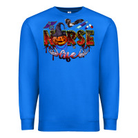 True Royal halloween nurse life Premium Sweatshirt - BarkalooDesign