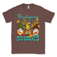 Chestnut Thanksgiving With My Gnomes Classic Tee - NancyCooperArtShop