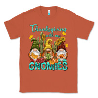 Copper Thanksgiving With My Gnomes Classic Tee - NancyCooperArtShop