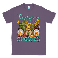Lavender Thanksgiving With My Gnomes Classic Tee - NancyCooperArtShop