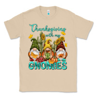 Mushroom Thanksgiving With My Gnomes Classic Tee - NancyCooperArtShop