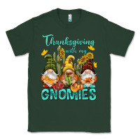Sports Green Thanksgiving With My Gnomes Classic Tee - NancyCooperArtShop