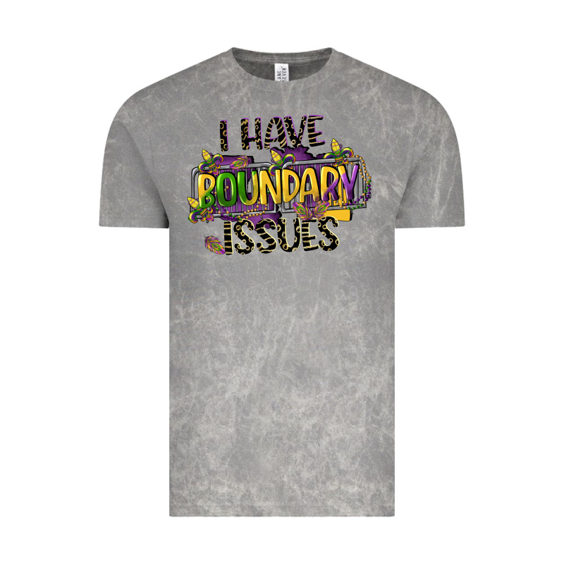 I Have Boundary Issues Vintage Tee by CowGirlArtShop | Teevron
