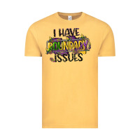 Vintage Mustard i have boundary issues Vintage Tee - CowGirlArtShop
