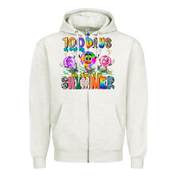 100 Days Of Making The Whole Class Shimmer Zipper Hoodie | Teevron