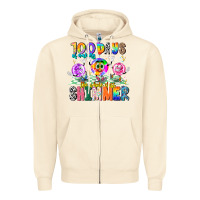 Sandshell 100 Days Of Making The Whole Class Shimmer Zipper Hoodie - CowhideDigitalArt
