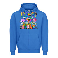 True Royal 100 Days Of Making The Whole Class Shimmer Zipper Hoodie - CowhideDigitalArt