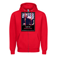 Red Lost in Translation Poster GIFT Zipper Hoodie - trangStudio