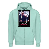 Seafoam Lost in Translation Poster GIFT Zipper Hoodie - trangStudio