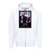 White Lost in Translation Poster GIFT Zipper Hoodie - trangStudio