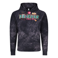 Cloud Black teacher mom Vintage Hoodie - CowGirlArtShop