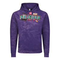 Cloud Purple teacher mom Vintage Hoodie - CowGirlArtShop