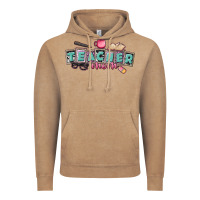 Vintage Coffee teacher mom Vintage Hoodie - CowGirlArtShop