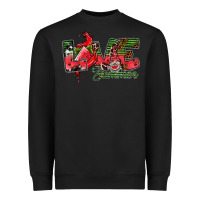 Black Love Summer Heavyweight Sweatshirt - CowhideDigitalArt