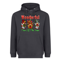 Smoke it's the most wonderful time of the year Heavyweight Hoodie - BarkalooDesign