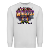 Dove Grey lets get wıcked Premium Sweatshirt - BarkalooDesign