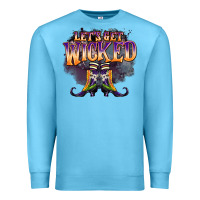 Ocean Blue lets get wıcked Premium Sweatshirt - BarkalooDesign