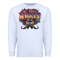 White lets get wıcked Premium Sweatshirt - BarkalooDesign
