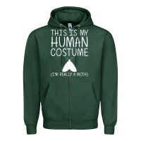 Sports Green moth easy halloween human costume insect owlet diy gift t shirt Zipper Hoodie - trangStudio