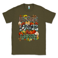 Army Green Leaves lattes Fall pumpkin Classic Tee - NancyCooperArtShop