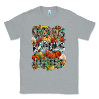 Heather Grey Leaves lattes Fall pumpkin Classic Tee - NancyCooperArtShop