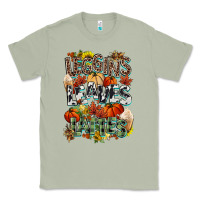 Matcha Leaves lattes Fall pumpkin Classic Tee - NancyCooperArtShop